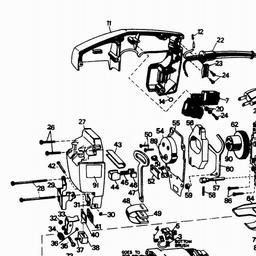 Black & Decker P4401 JIGSAW spare parts