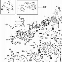 DeWalt DW700 spare parts