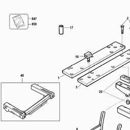 Black & Decker WM550 WORKMATE spare parts