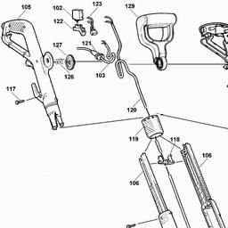 Black & Decker GL670 STRING TRIMMER spare parts