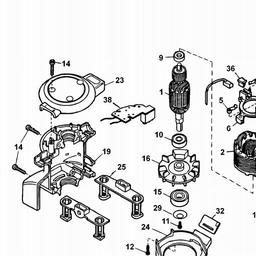 DeWalt DW411 spare parts