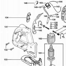 Black & Decker KS890E SAW spare parts