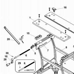 Black & Decker WM535 WORKMATE spare parts