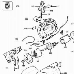 Black & Decker LS1500 BLOWVAC spare parts