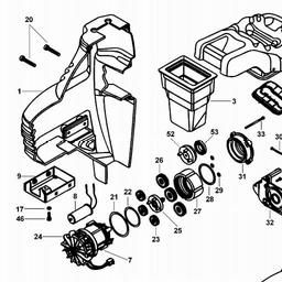 Black & Decker GS2200 SHREDDER spare parts