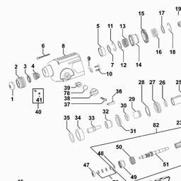 Black & Decker KD960 ROTARY HAMMER spare parts