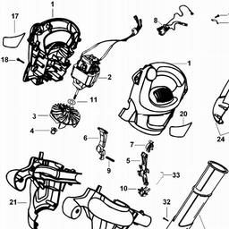 Black & Decker GW370 BLOWVAC spare parts
