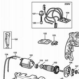 Black & Decker KR600CRE DRILL spare parts