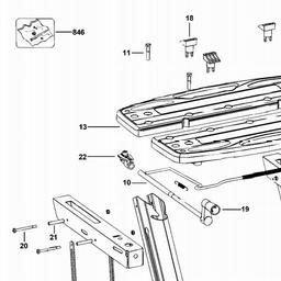 Black & Decker WM675 WORKMATE spare parts