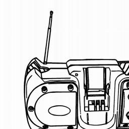 Black & Decker R143F2 SITE RADIO spare parts