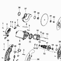 Black & Decker CD602 CIRCULAR SAW spare parts