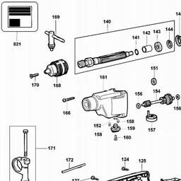 DeWalt DW516K spare parts