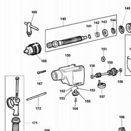 DeWalt DW518 spare parts