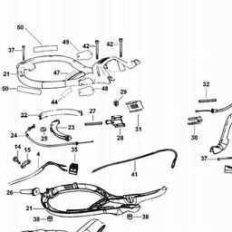 Black & Decker GT370 HEDGETRIMMER spare parts
