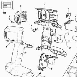 DeWalt DC981K spare parts