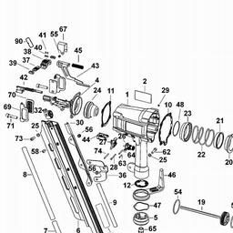 DeWalt D51850 spare parts