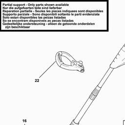 Black & Decker GLC2500 CORDLESS STRING TRIMMER spare parts