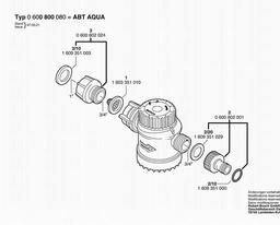 Bosch Water Meter ABT AQUA-CONTROL spare parts