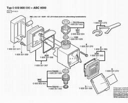 Bosch Water Meter ABC 4000 spare parts