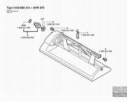 Bosch Oscillating Sprinklers AVR 370 INTELLIGENT spare parts