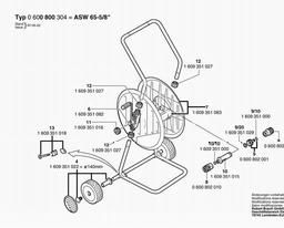 Bosch ASW 65-5/8" spare parts