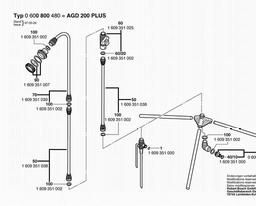 Bosch Shower AGD 200 PLUS spare parts