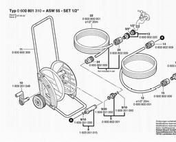 Bosch ASW 55-SET 1/2" spare parts