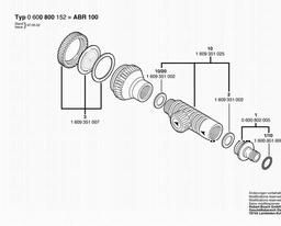 Bosch Spray ABR 100 spare parts