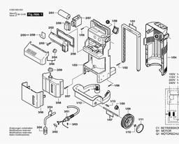 Bosch High Pressure Cleaner AHR 1500 AS spare parts