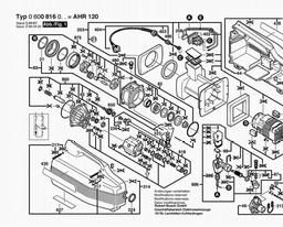 Bosch High Pressure Cleaner AHR 120 spare parts