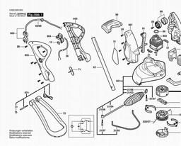 Bosch Lawn Edge Trimmer ART 30 GSD spare parts