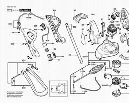 Bosch Lawn Edge Trimmer ART 30 spare parts