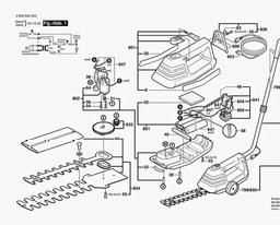Bosch AHS 18 ACCU spare parts