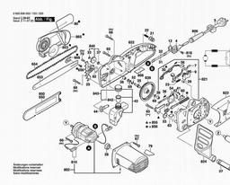 Bosch Chain Saw AKE 40-17 S spare parts