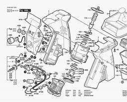 Bosch Chopper AXT 1600 HP spare parts