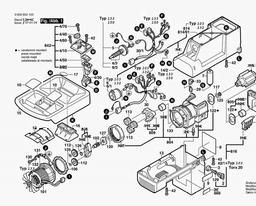 Bosch Chopper AXT 2500 HP spare parts