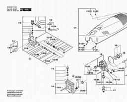 Bosch High Pressure Cleaner AQUATAK 1350 spare parts