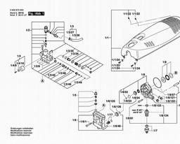 Bosch High Pressure Cleaner AQUATAK 1500 SI spare parts