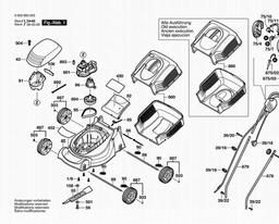 Qualcast EASI TRAK 32 spare parts