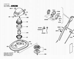 Bosch Lawnmower ALM 28 spare parts