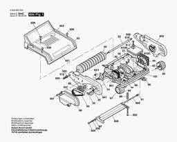 Bosch Mower ASM 30 spare parts