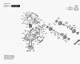 Bosch Mower ARM 32 spare parts