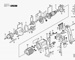 Bosch Drill 1000 VSR spare parts