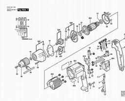 Bosch Drill 1022 VSR spare parts