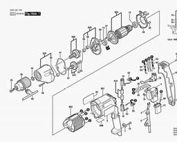 Bosch Drill 1021 VSR spare parts