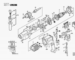 Bosch Drill 1028 VSR spare parts