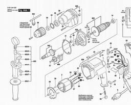 Bosch Drill 1013 VSR spare parts