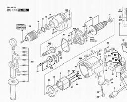 Bosch Drill 1014 VSR spare parts