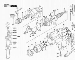 Bosch Drill 1030 VSR spare parts