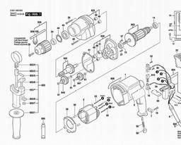 Bosch Drill BM 550 E spare parts